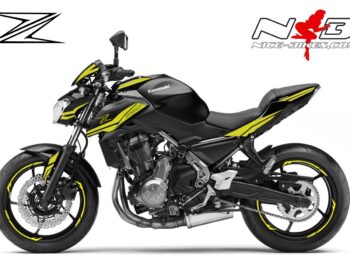 Z650 schwarz / Foliendekor gelb