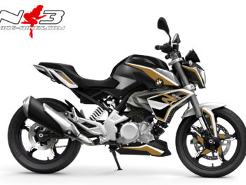 Dekorsatz G310R EDITION gold auf schwarzer Machine 2017-
