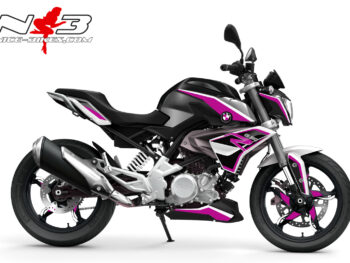 Dekorsatz G310R EDITION pink auf schwarzer Machine 2017-