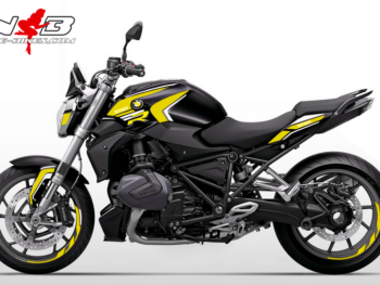 BMW R1250R Edition gelb auf schwarzer Maschine 2019