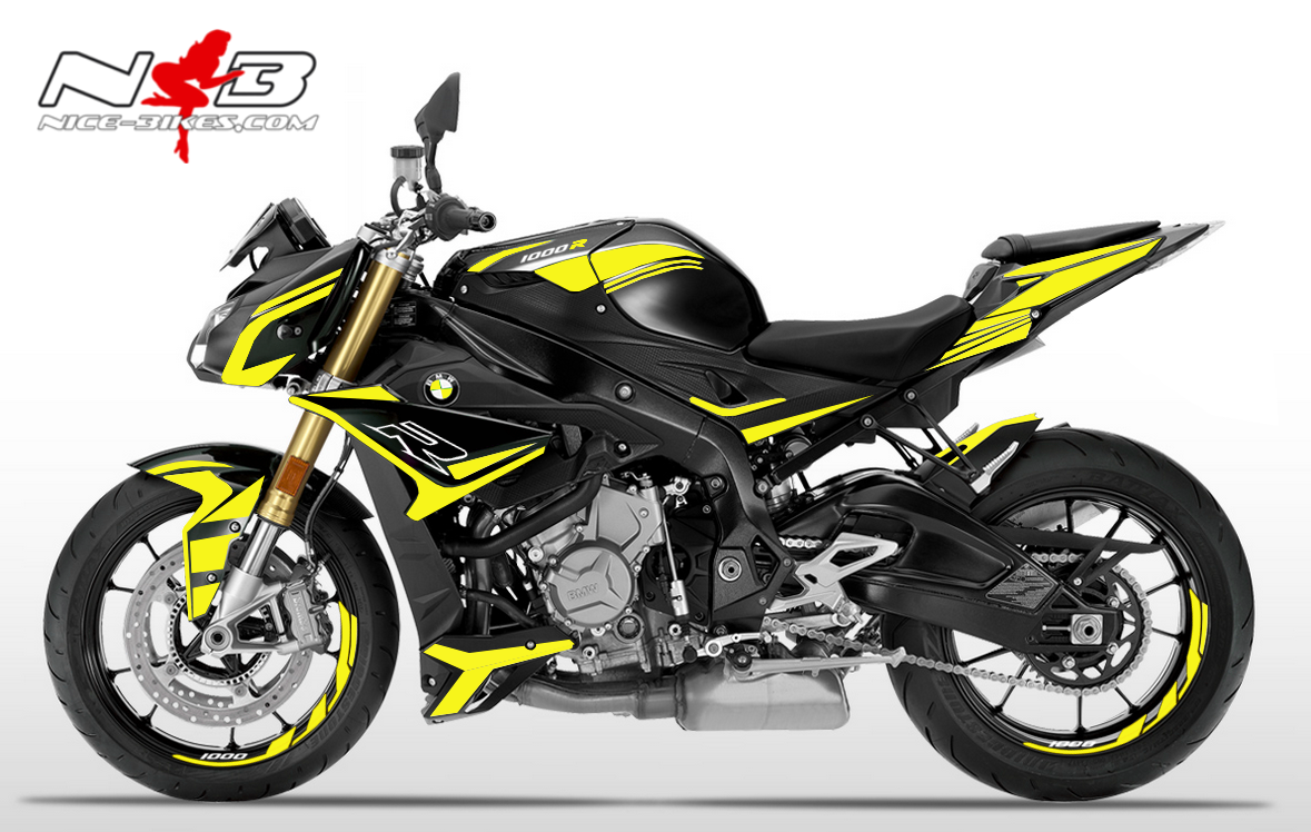 S1000R EDITION gelb für Blackstorm metallic Maschine 2019/20