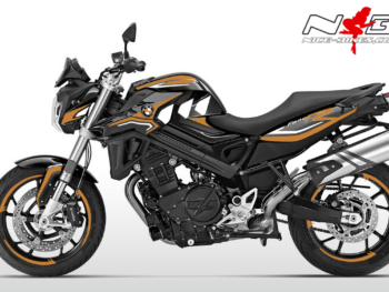 F800R Dekorsatz gold auf schwarzer Maschine 2019/20