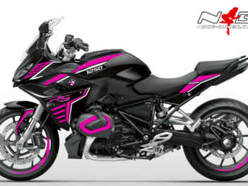 BMW R1250RS Edition pink auf schwarzer Maschine 2019/20